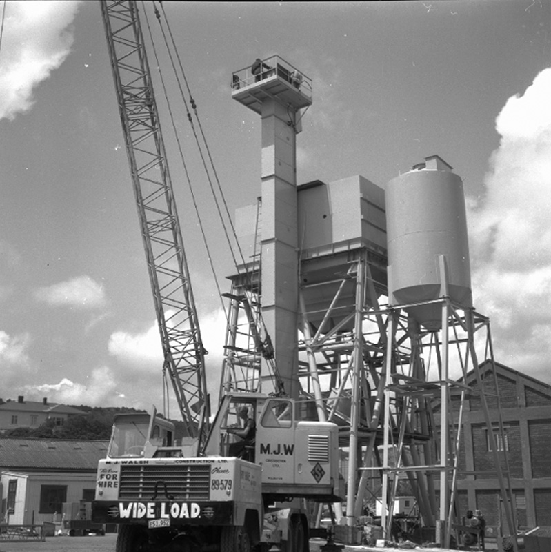 a. Concrete mixer, Corporation Yard