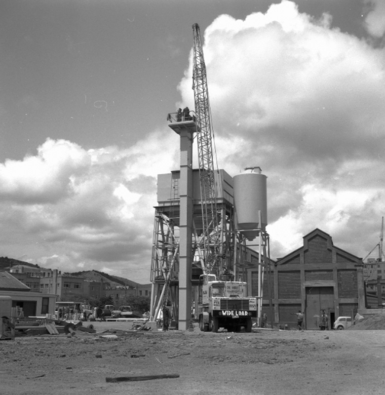 b. Concrete mixer, Corporation Yard