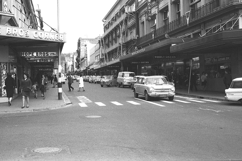 aq. Cuba Street at Dixon Street intersection