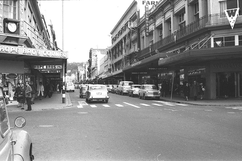 ar. Cuba Street at Dixon Street intersection