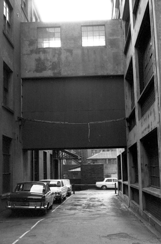 h. Cuba Street, Rear entrances