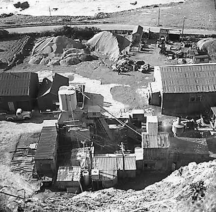b. Elevated view of the Maranui Bitumen Plant