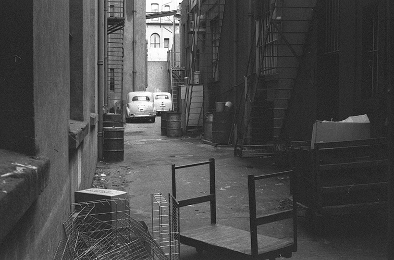 m. Cuba Street, Rear entrances