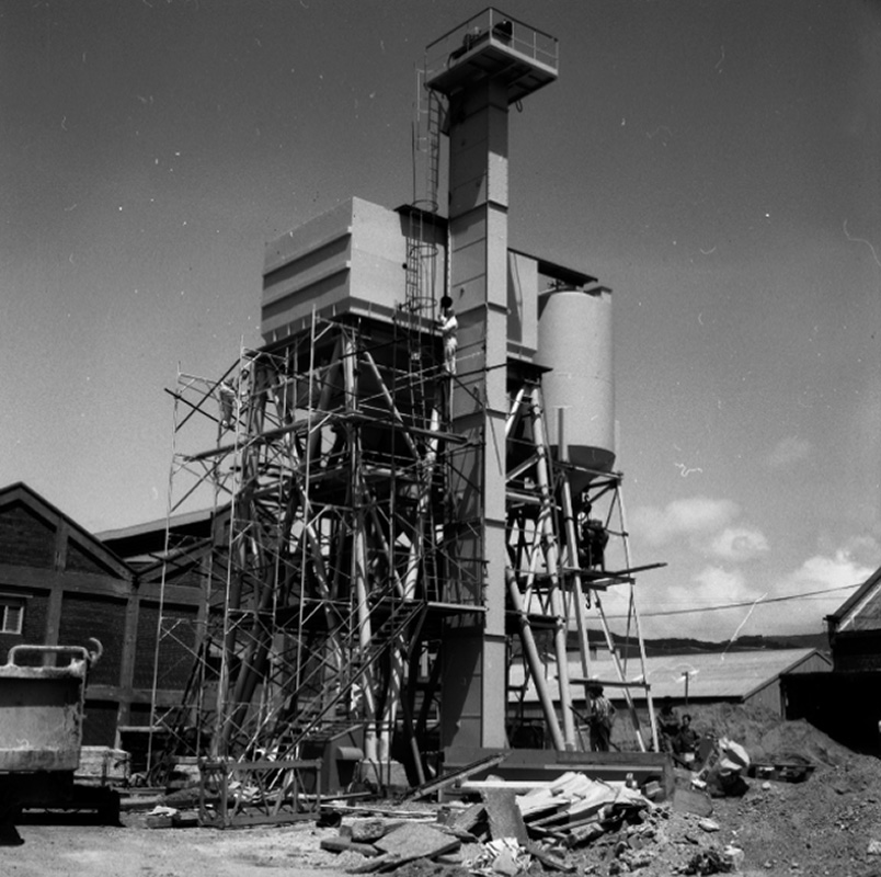 b. Concrete mixer, Corporation yard