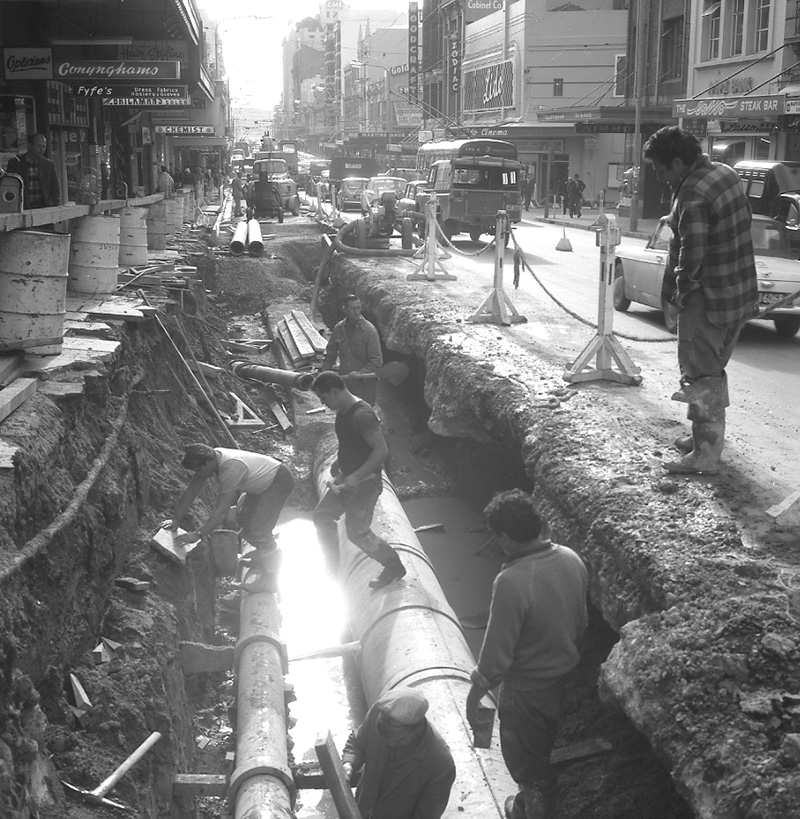 b. Excavations, Willis St-Manners St