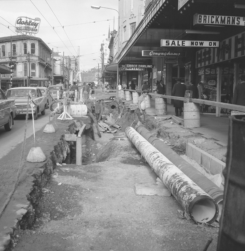 e. Excavations, Willis St-Manners St