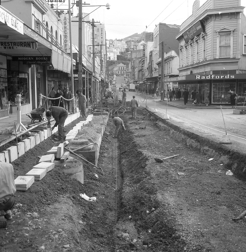 h. Excavations, Willis St-Manners St