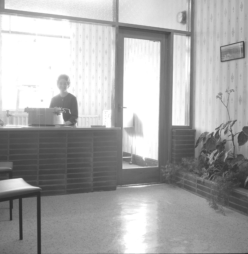 b. Reception office