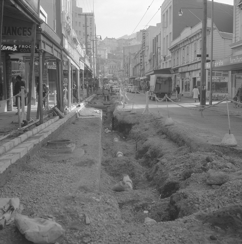 b. Excavations, Willis St-Manners St