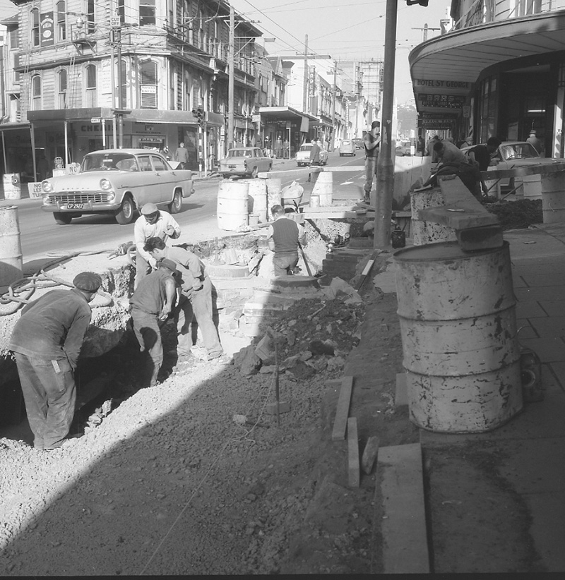 d. Excavations, Willis St-Manners St