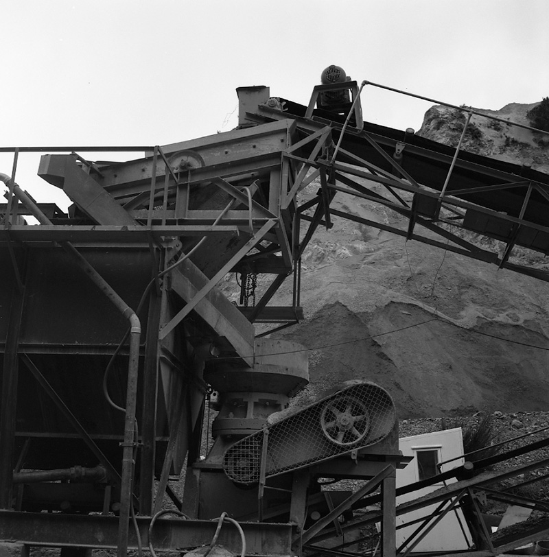 j. Crusher plant, Ngauranga Quarry