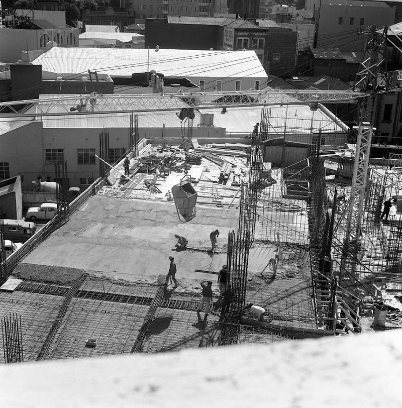 f. Lombard Street Parking buildings