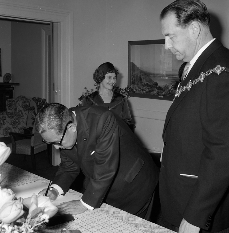 b. Reception to PM of Japan, Mr Sato