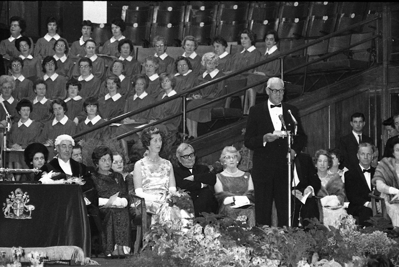 b. Farewell to Sir Bernard Ferguson