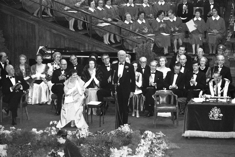 h. Farewell to Sir Bernard Ferguson