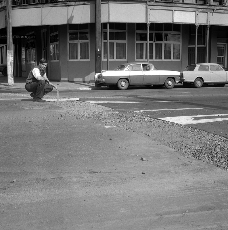 b. Footpaths, Roadways, Manholes