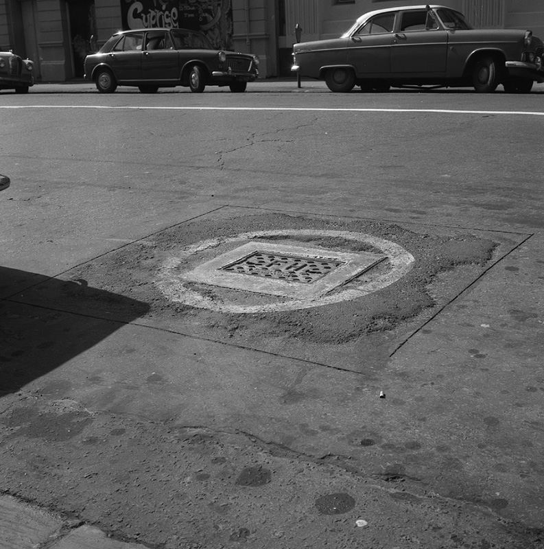 c. Footpaths, Roadways, Manholes