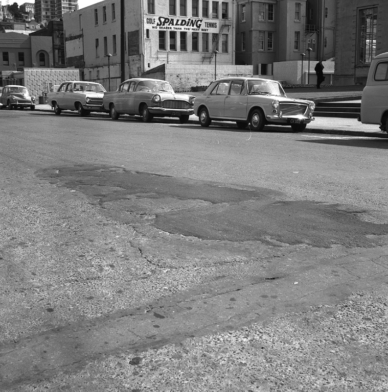 d. Footpaths, Roadways, Manholes