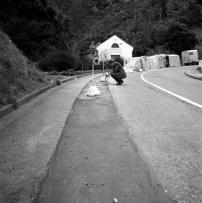 c. Footpaths, Roadways, Manholes