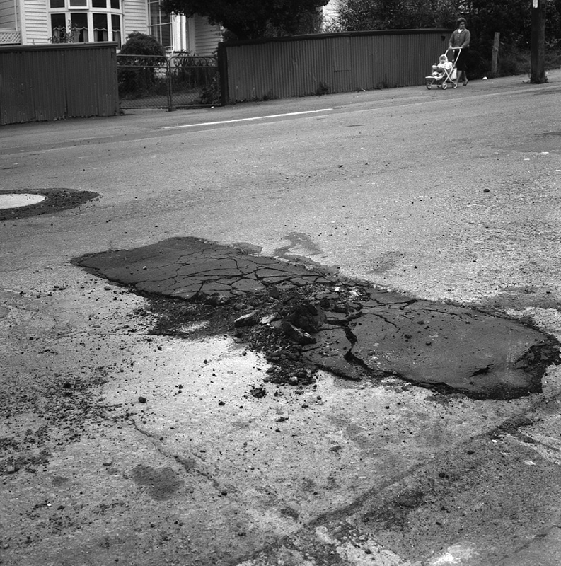 d. Footpaths, Roadways, Manholes