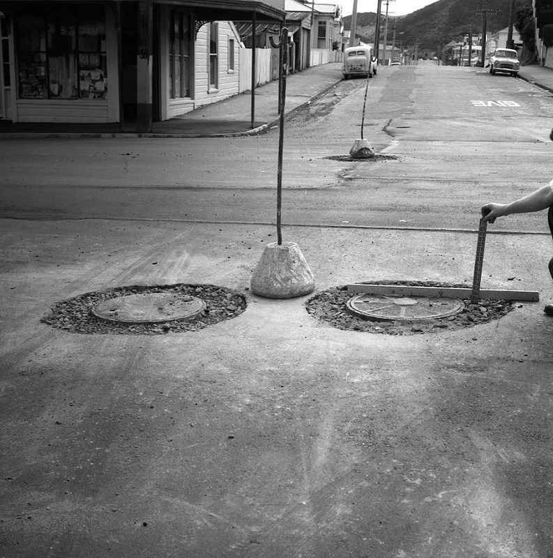 h. Footpaths, Roadways, Manholes