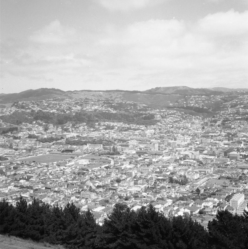 b. Alexandria Rd Pumping Station. Tate Lining Pirie St. View from Wainui Hill. Views of Harbour &amp; City