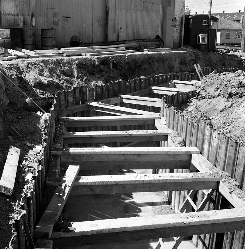 e. No 258 Thorndon Quay, drainage