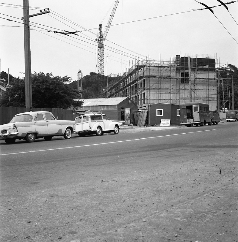 c. Nairn Street Flats - construction