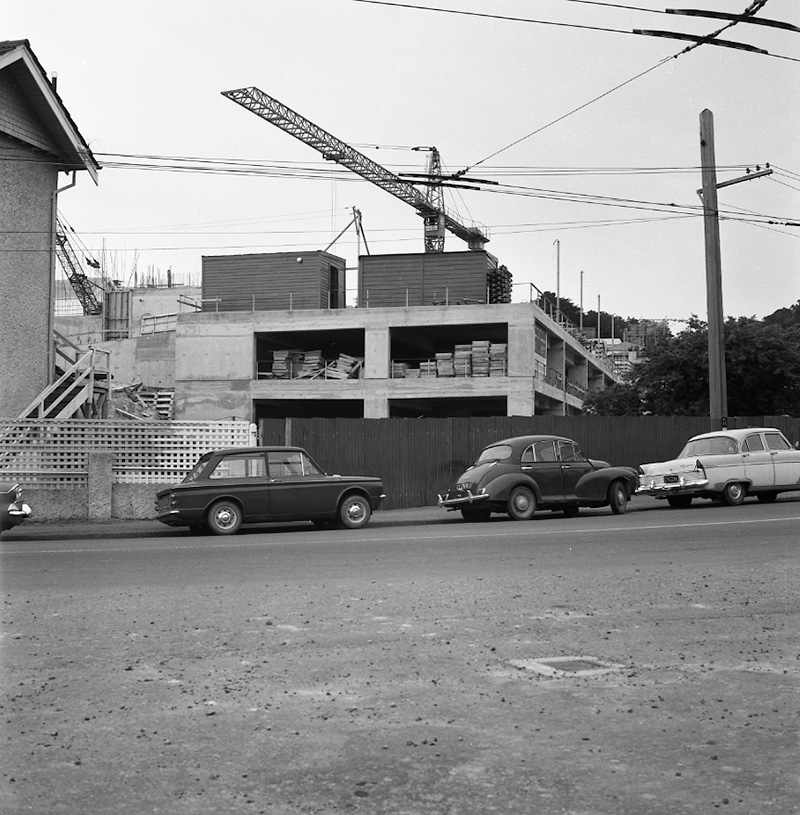 d. Nairn Street Flats - construction