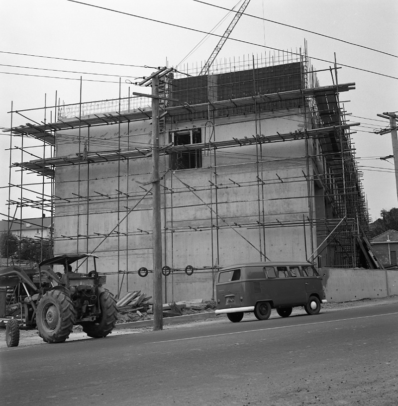 g. Nairn Street Flats - construction