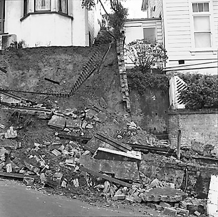 a. 8-12 Essex Street, two storey wooden dwellings