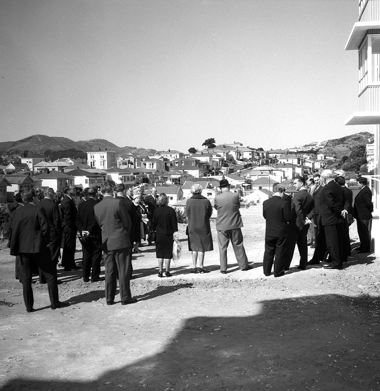 j. Official opening of Hanson Street Flats