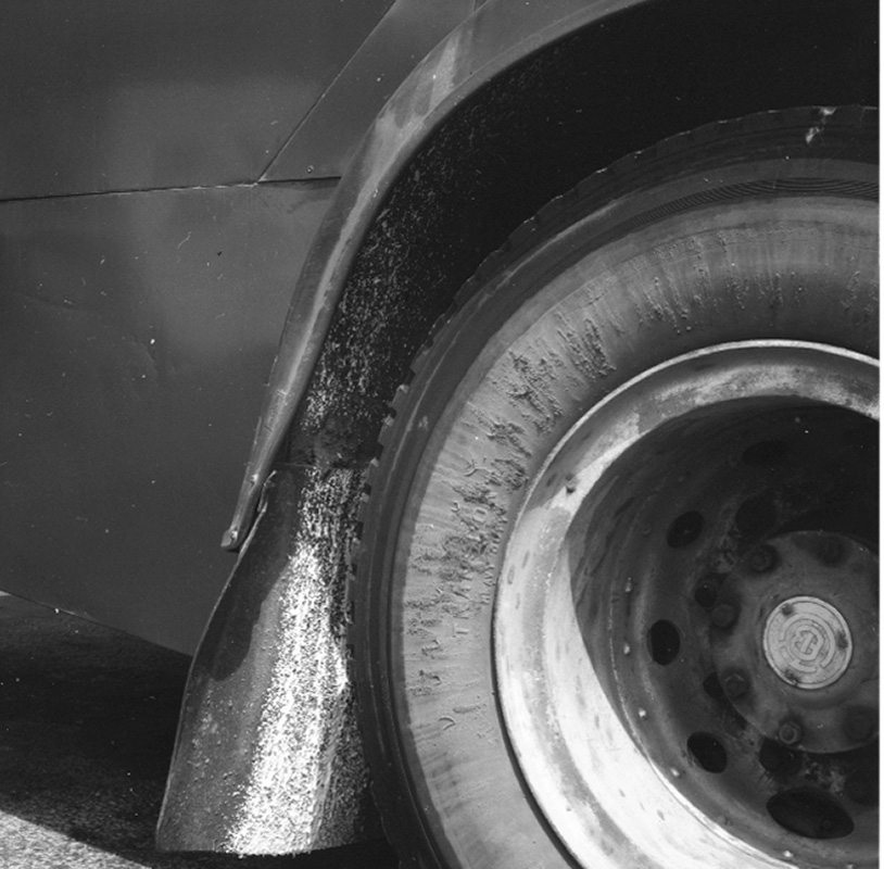 d. Paint damage, Wadestown Rd