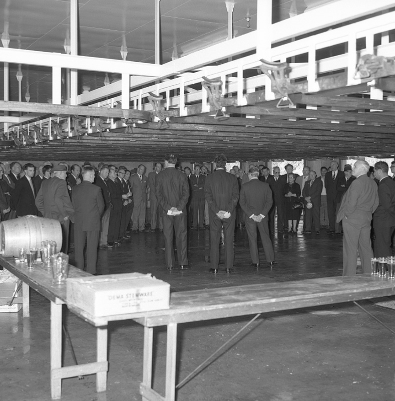 b. Official opening of Abattoirs