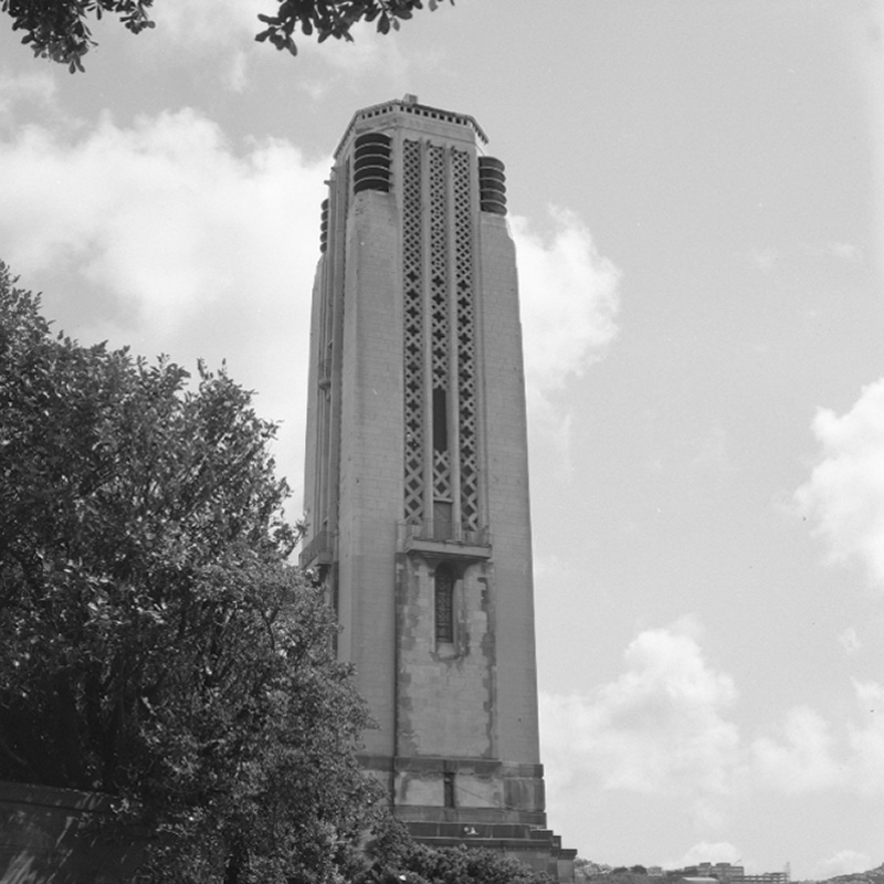 a. Carillon. Front of Art Gallery
