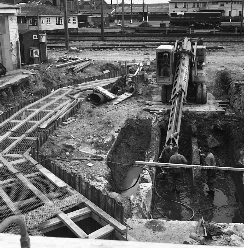 b. No 258 Thorndon Quay, drainage