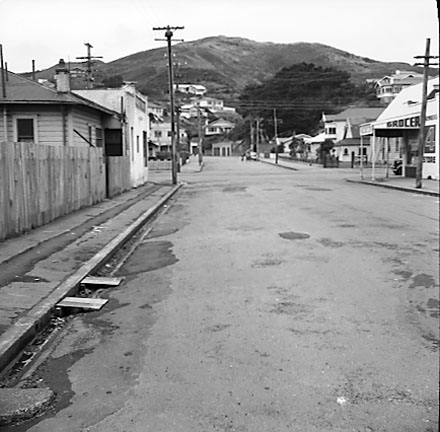 b. Streetscape, Humber Street, Island Bay