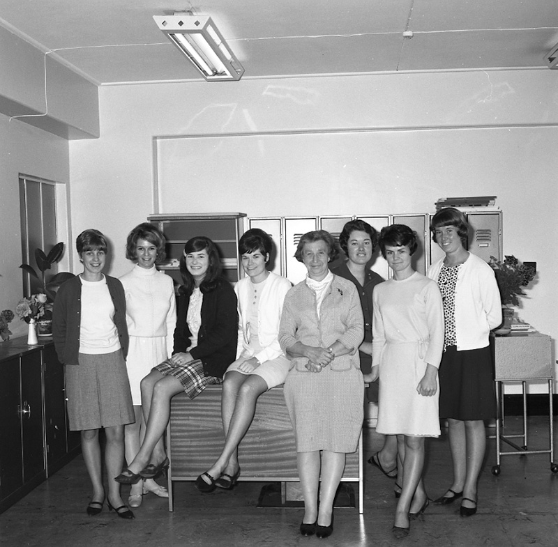 c. Group, Typists Room