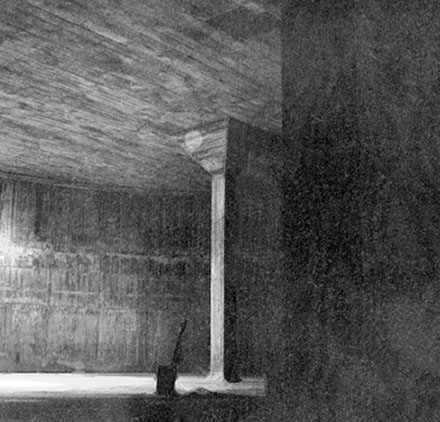 c. Interior of reservoir