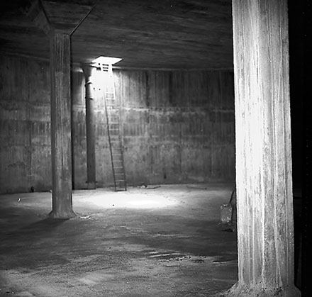 e. Interior of reservoir