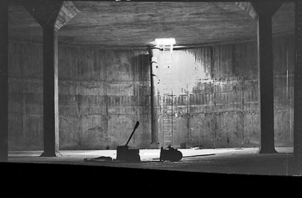 g. Interior of reservoir