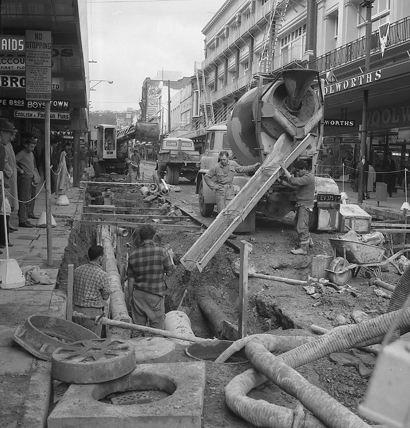 a. Excavation, Cuba St