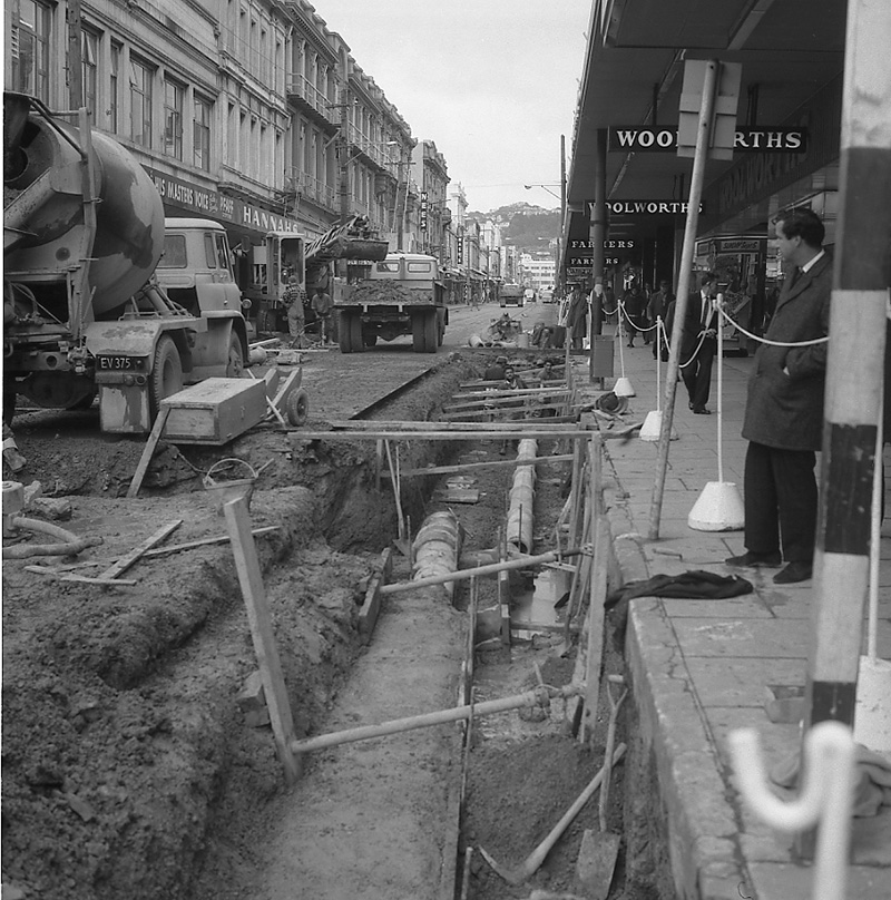 c. Excavation, Cuba St