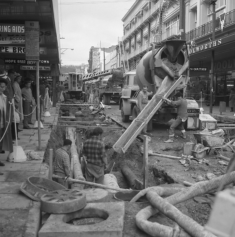 d. Excavation, Cuba St