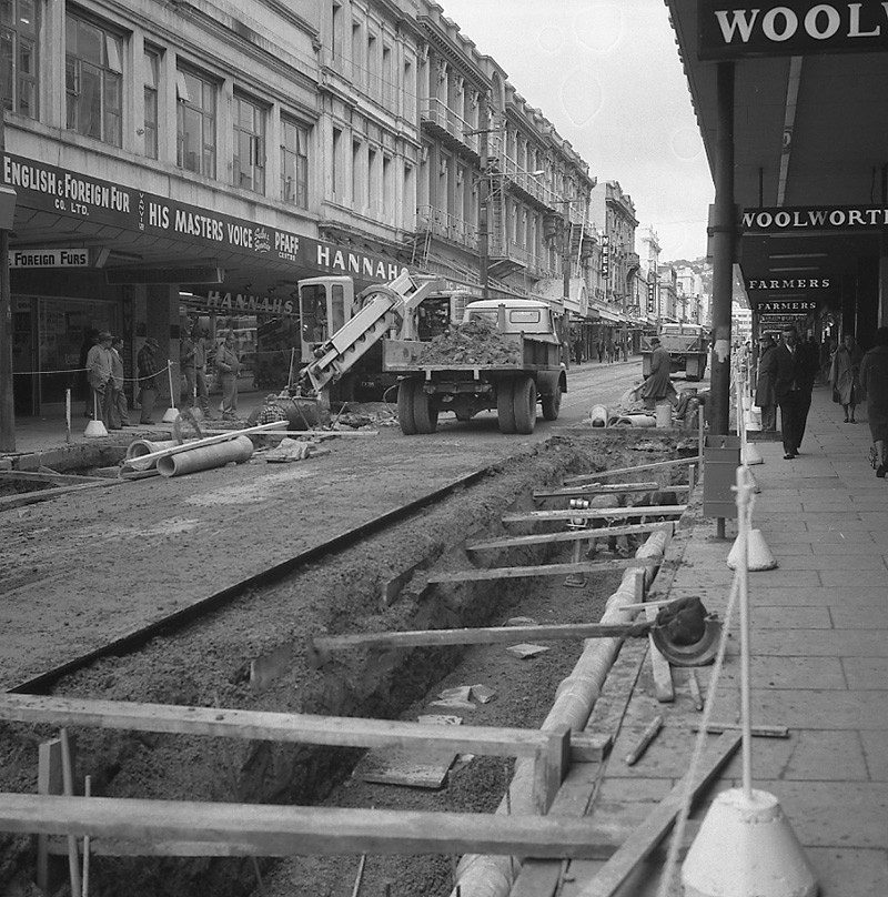 e. Excavation, Cuba St