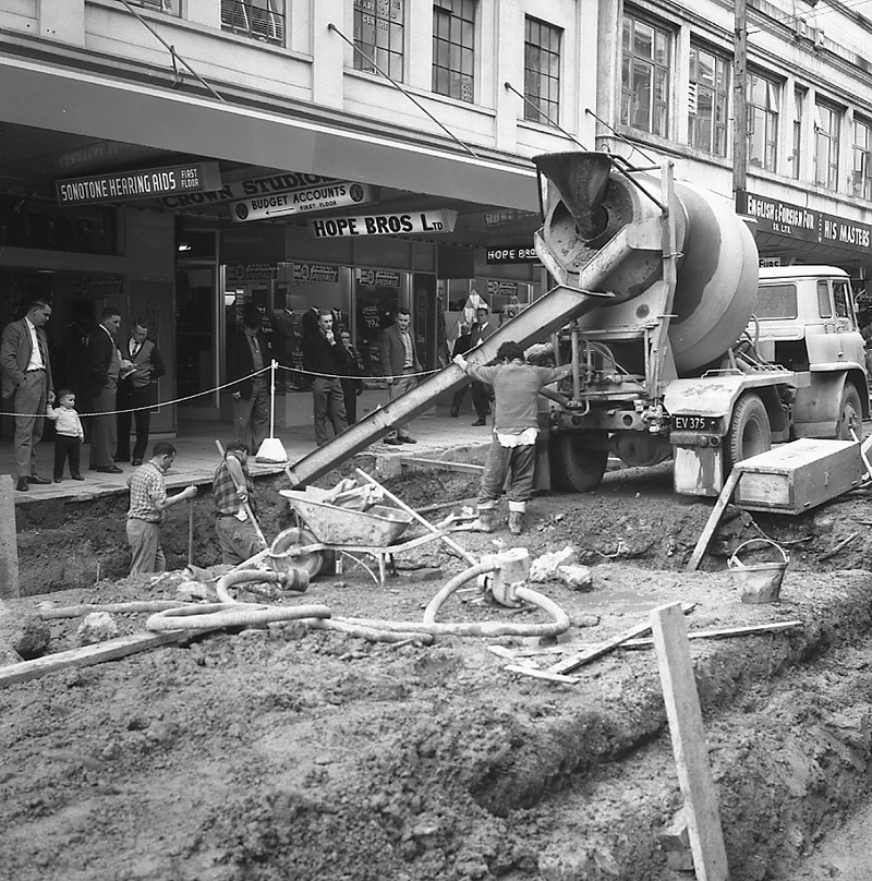 f. Excavation, Cuba St