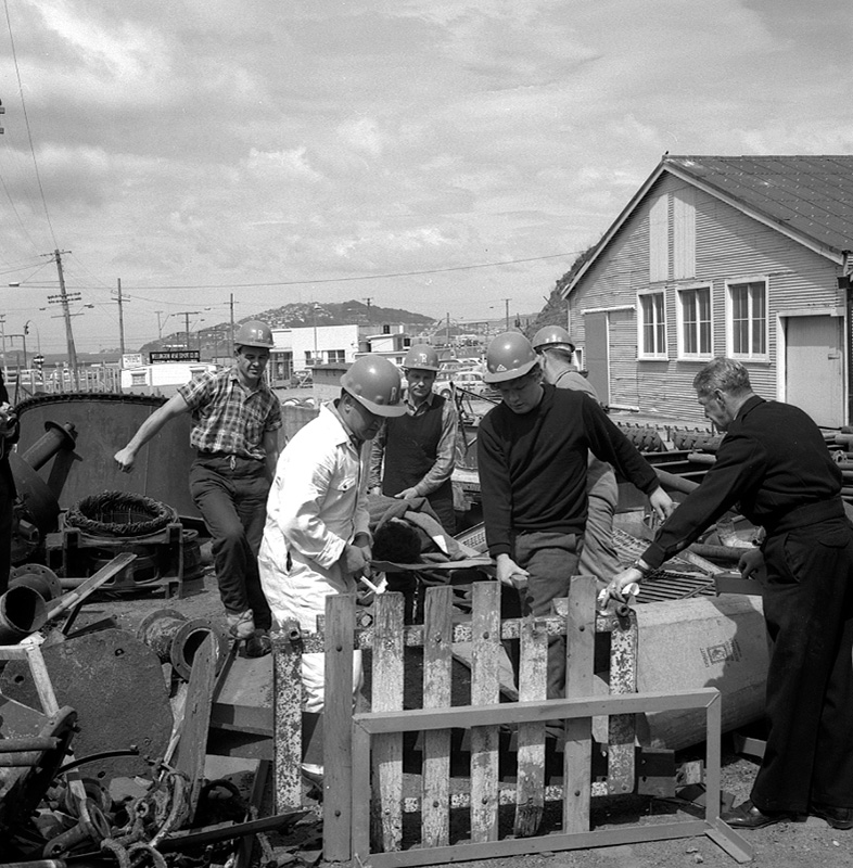 d. Civil Defence Test, Ngauranga Meat Works