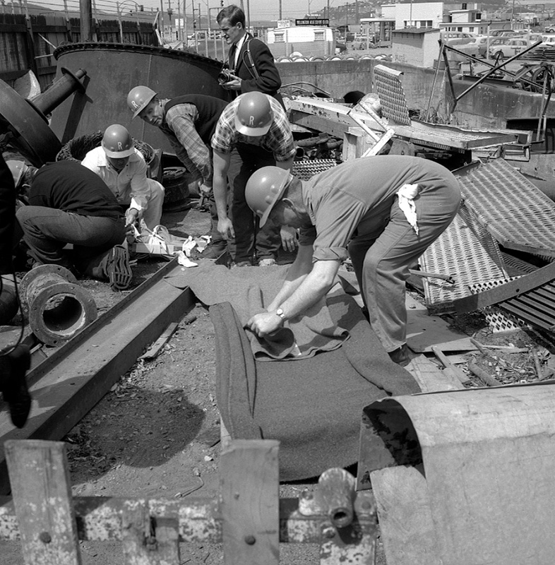 k. Civil Defence Test, Ngauranga Meat Works