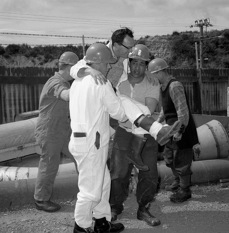 l. Civil Defence Test, Ngauranga Meat Works