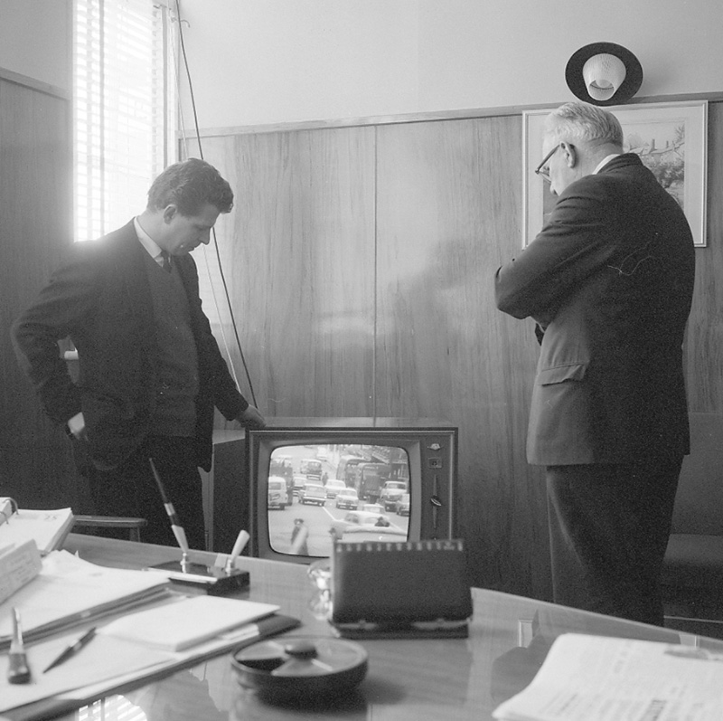 a. Television test, Traffic House